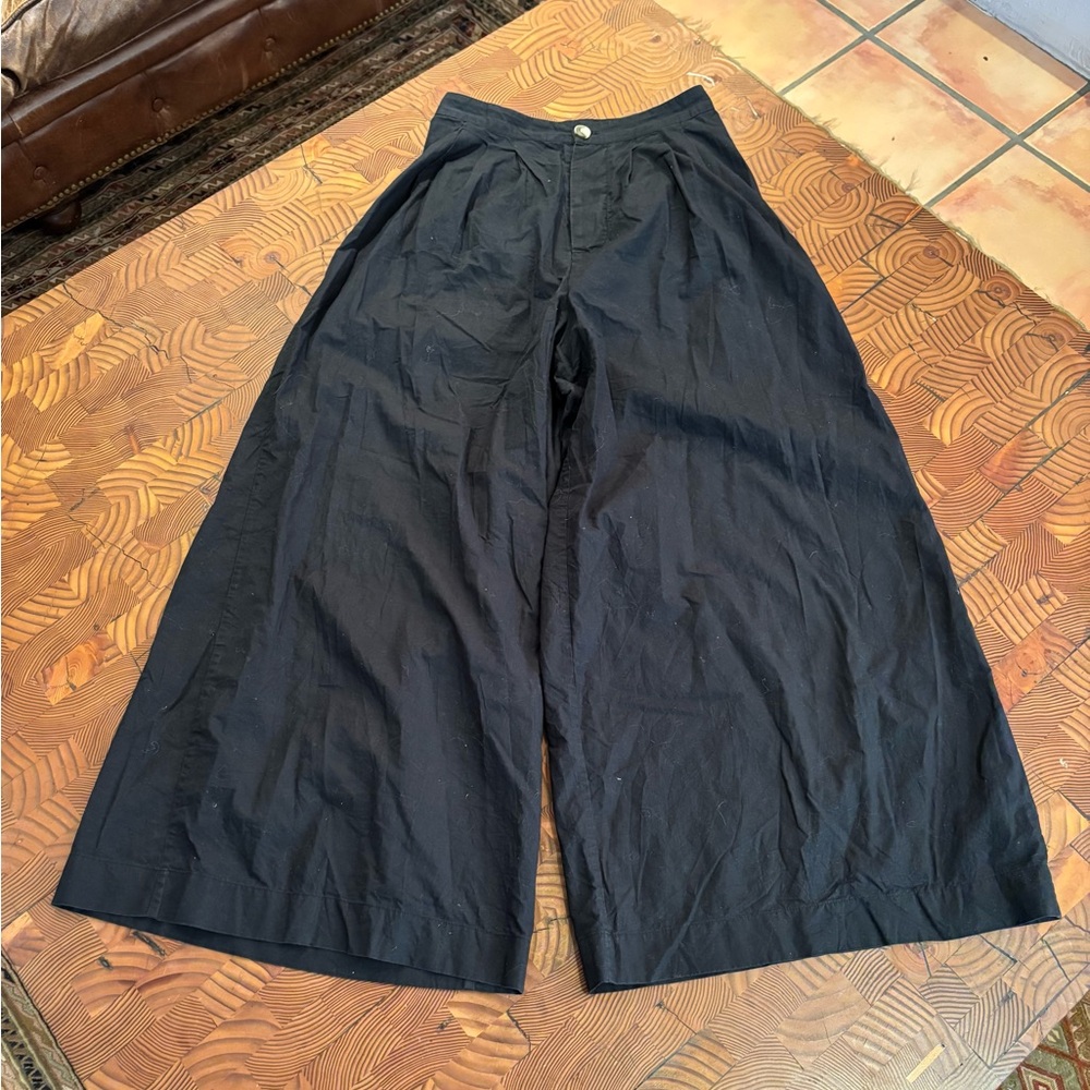 Doen Black Wide-Leg Pants 6